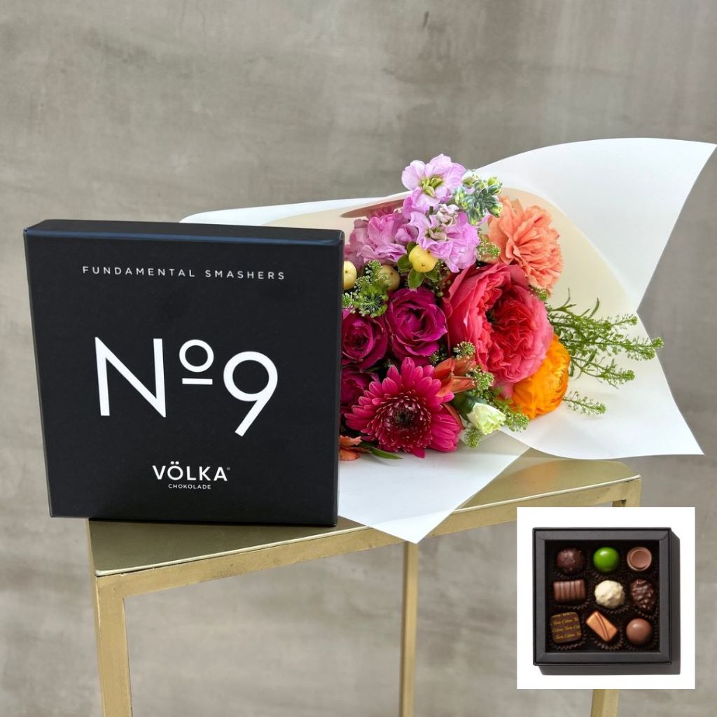 Chocolates y flores-Conjunto Consu
