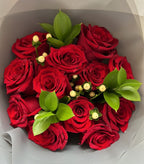 12 Rosas rojas