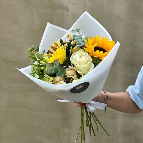 XS Mix Floral Premium del día Amarillo